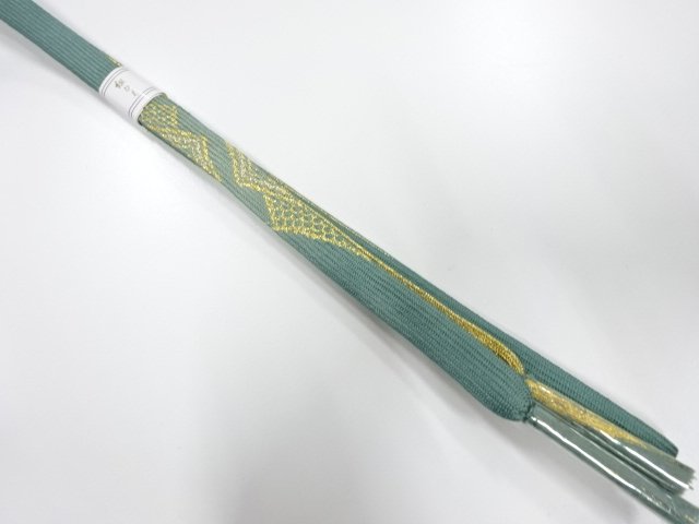 JAPANESE KIMONO / UNUSED KOREI HAND-TIED OBIJIME
